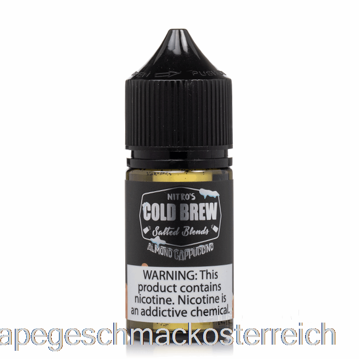 Mandel-Cappuccino – Nitros-Cold-Brew-Salze – 30 Ml, 25 Mg Vape-Geschmack